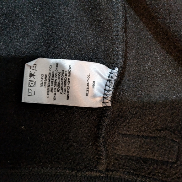 Calvin Klein Performance Black Hooded Jacket - Size 3X - Picture 6 of 6